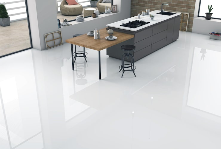 Kitchen epoxy flooring
